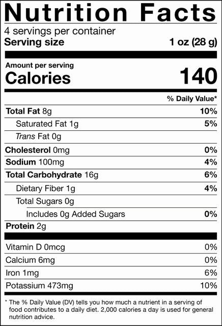 Potato Chips, Jamon, 5oz