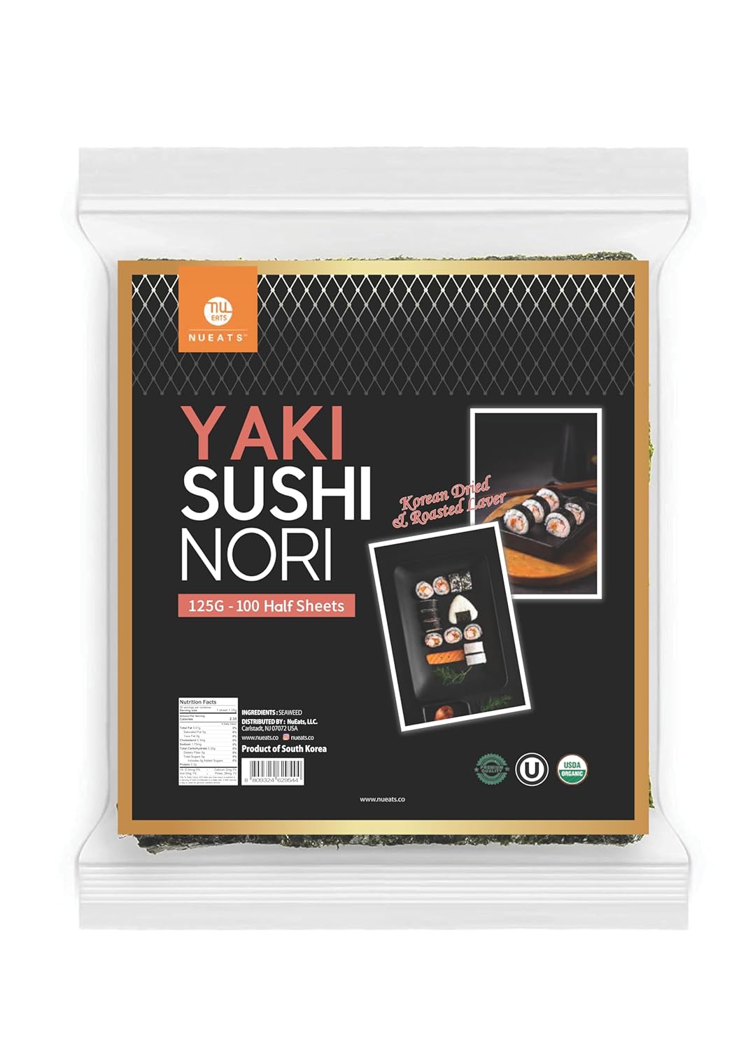 NuEats Yaki Shusi Nori