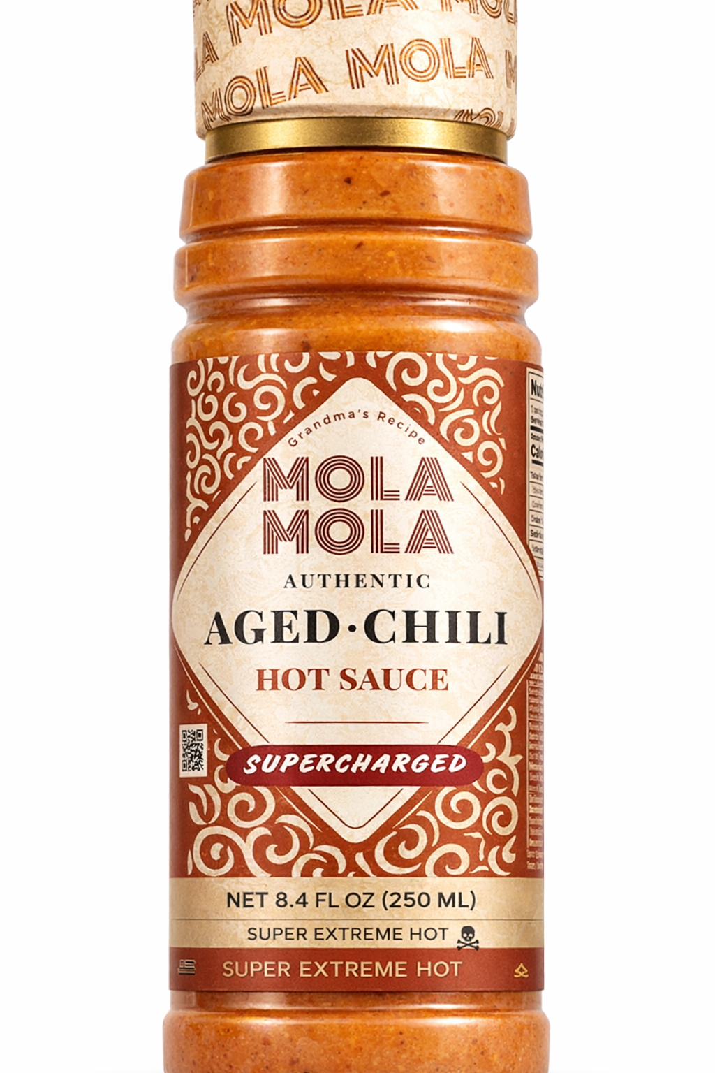 🔥 COMING SOON 🔥 Mola Mola, Aged Chili Hot Sauce, 250ml