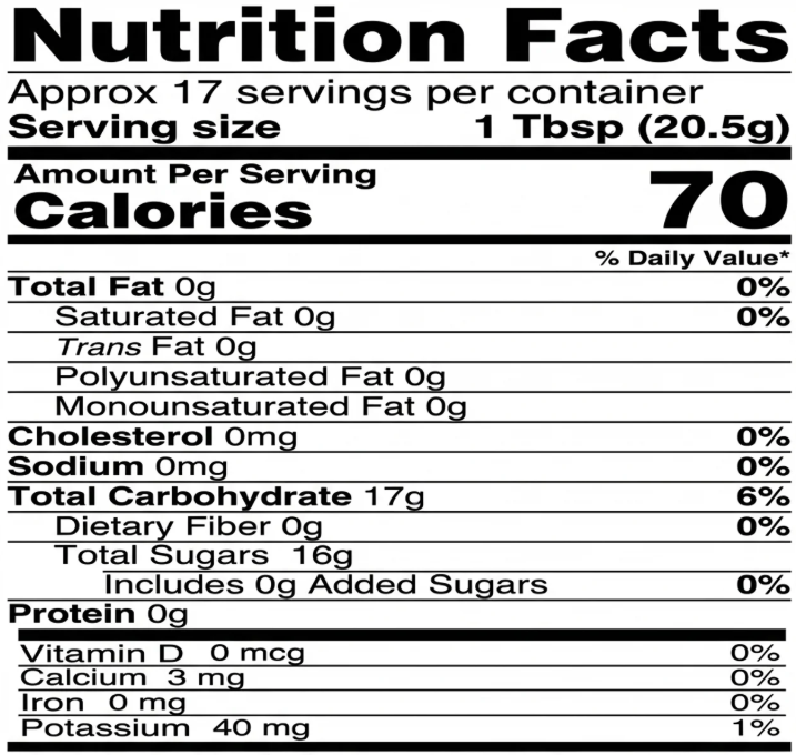 Pure Honey Teddy Bear, 12oz – No Added Sugar & Kosher Certified